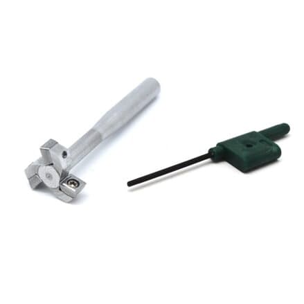 Cap de frezare mini pătrat 16 mm, tijă 6 mm – SCS