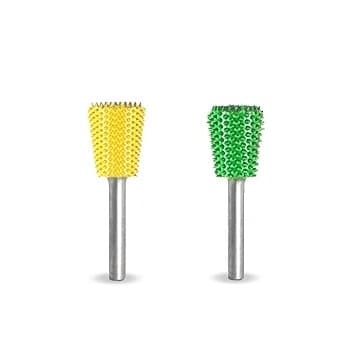 Rybina s činným čelem pr. 9,5 mm, stopka 3,2 mm