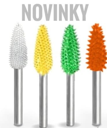 Jehličková frézka Poupě pr. 6,4 mm, stopka 3,2 mm