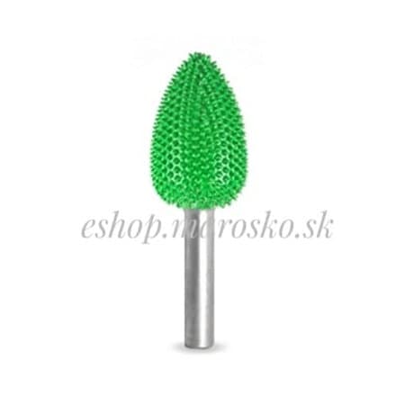 Jehličková rašple Plamen pr. 16 mm, hrubá, stopka 6 mm