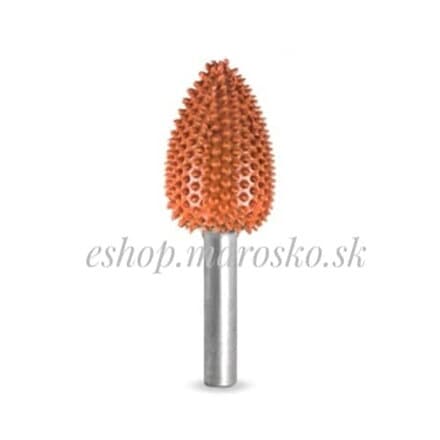 Jehličková rašple Plamen pr. 16 mm, extra hrubá, stopka 6 mm
