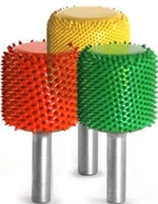 Válec se zaoblenou hranou pr. 25,4 mm, stopka 6 mm