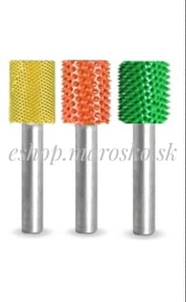 Válec s hladkým čelem pr. 13 mm, stopka 6 mm
